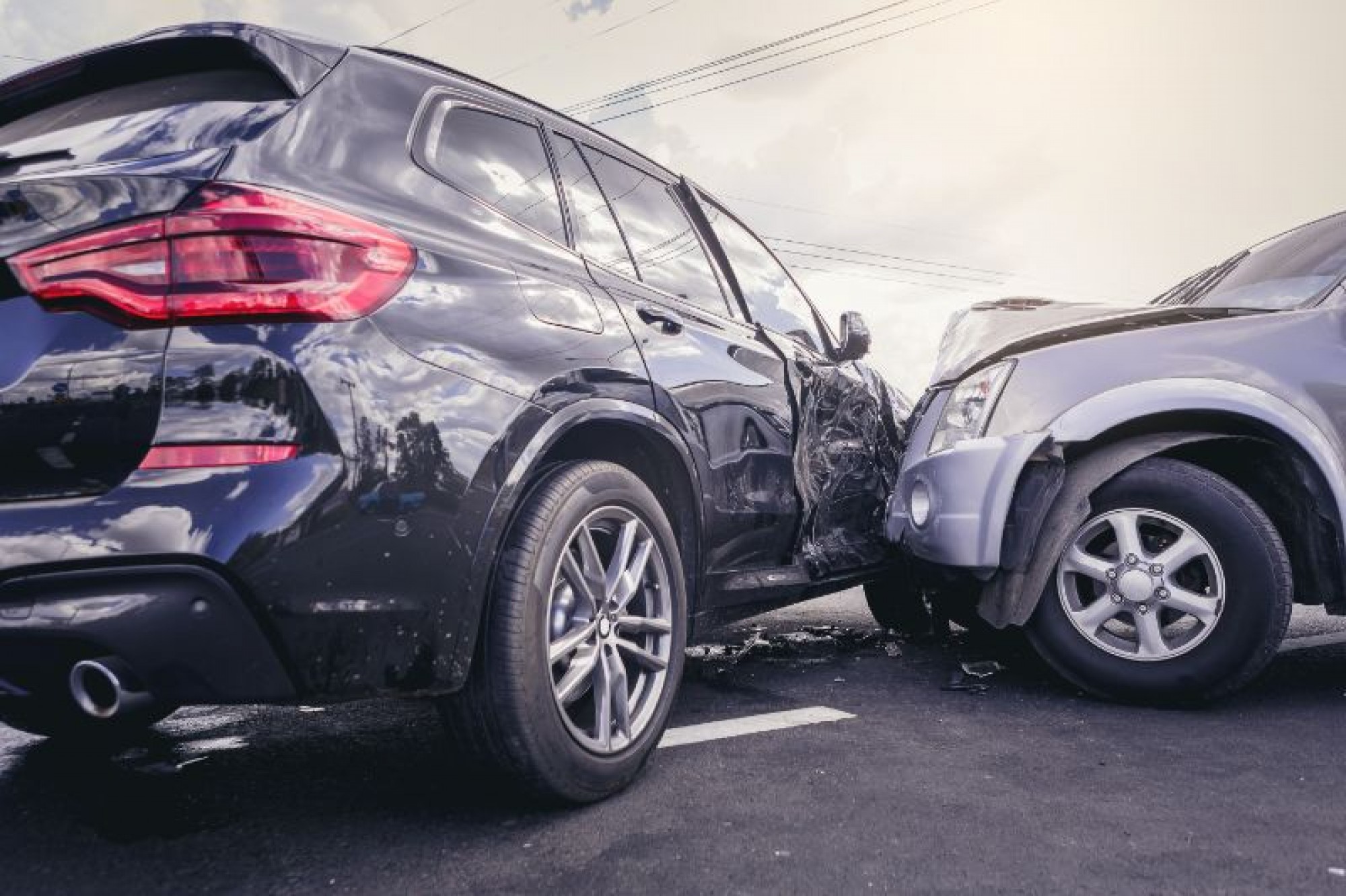 Car wreck in Longview, TX